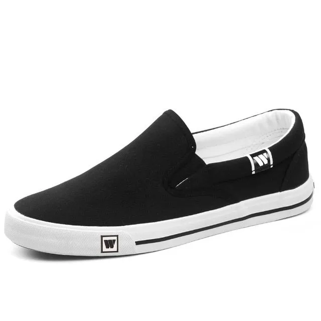 merkmak 2019 Summer Comfortable Canvas Sneakers Men Shoes Loafers Moccasins Fashion Slip-On Male Footwear Casual Driving Flats