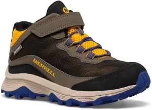 Merrell Kids' Moab Speed Mid Alternative Closure Waterproof Hiking Boot