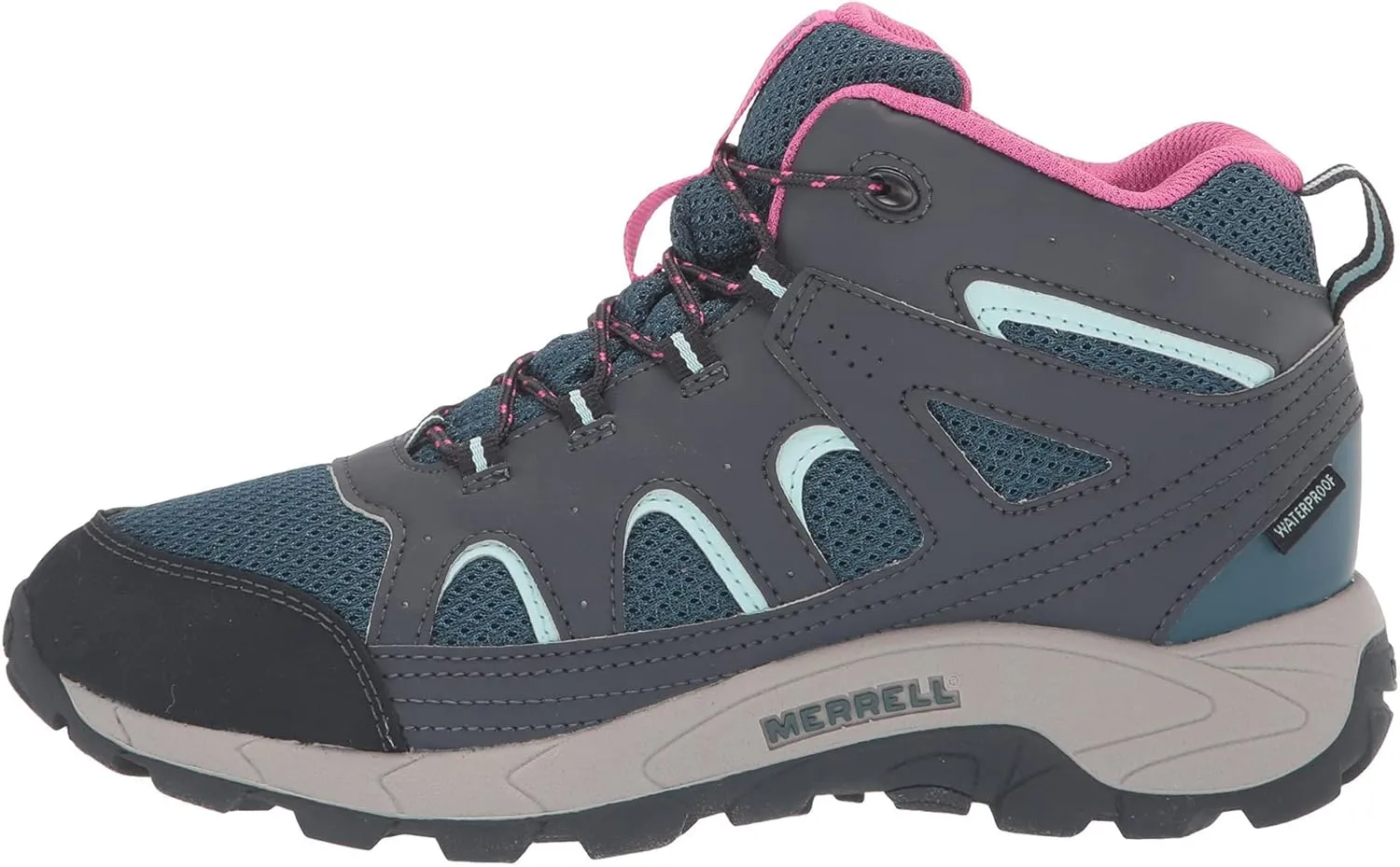 Merrell Kid's Oakcreek Mid Lace Waterproof Hiking Boot