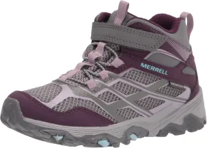 Merrell Unisex-Child Moab FST Mid Alternative Closure Waterproof Hiking Boot