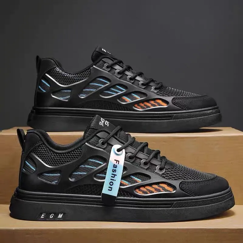 Mesh Sports Junior High School Students Flat Shoes Breathable
