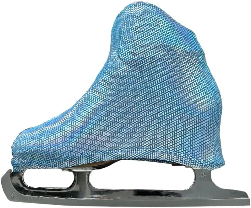 Metallic Ice Skating Boot Covers | Premium Protection for Hockey & Figure Skates | Available in Colors & Sizes