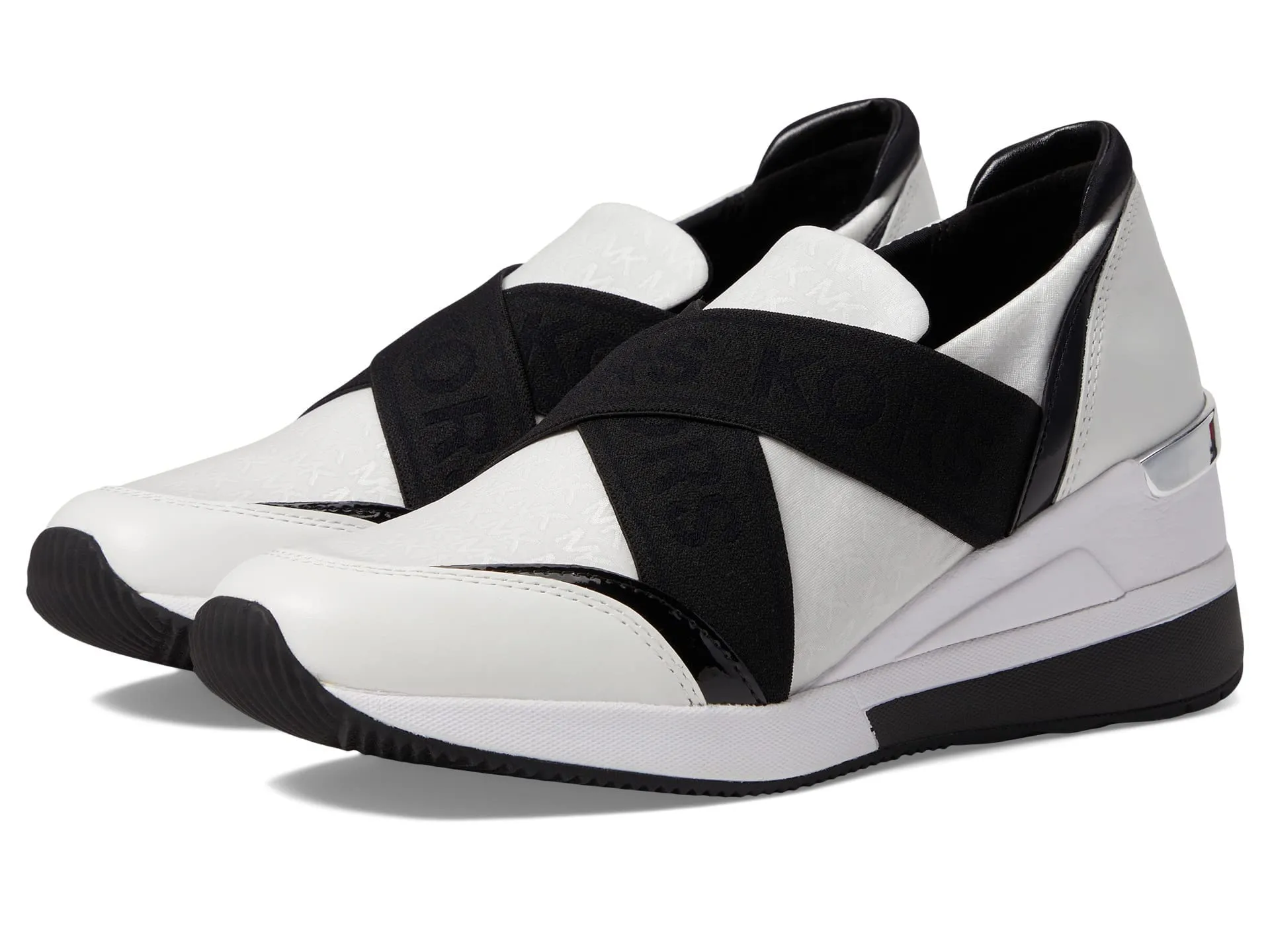 Michael Kors Geena Slip-On Trainer Optic White 8 M
