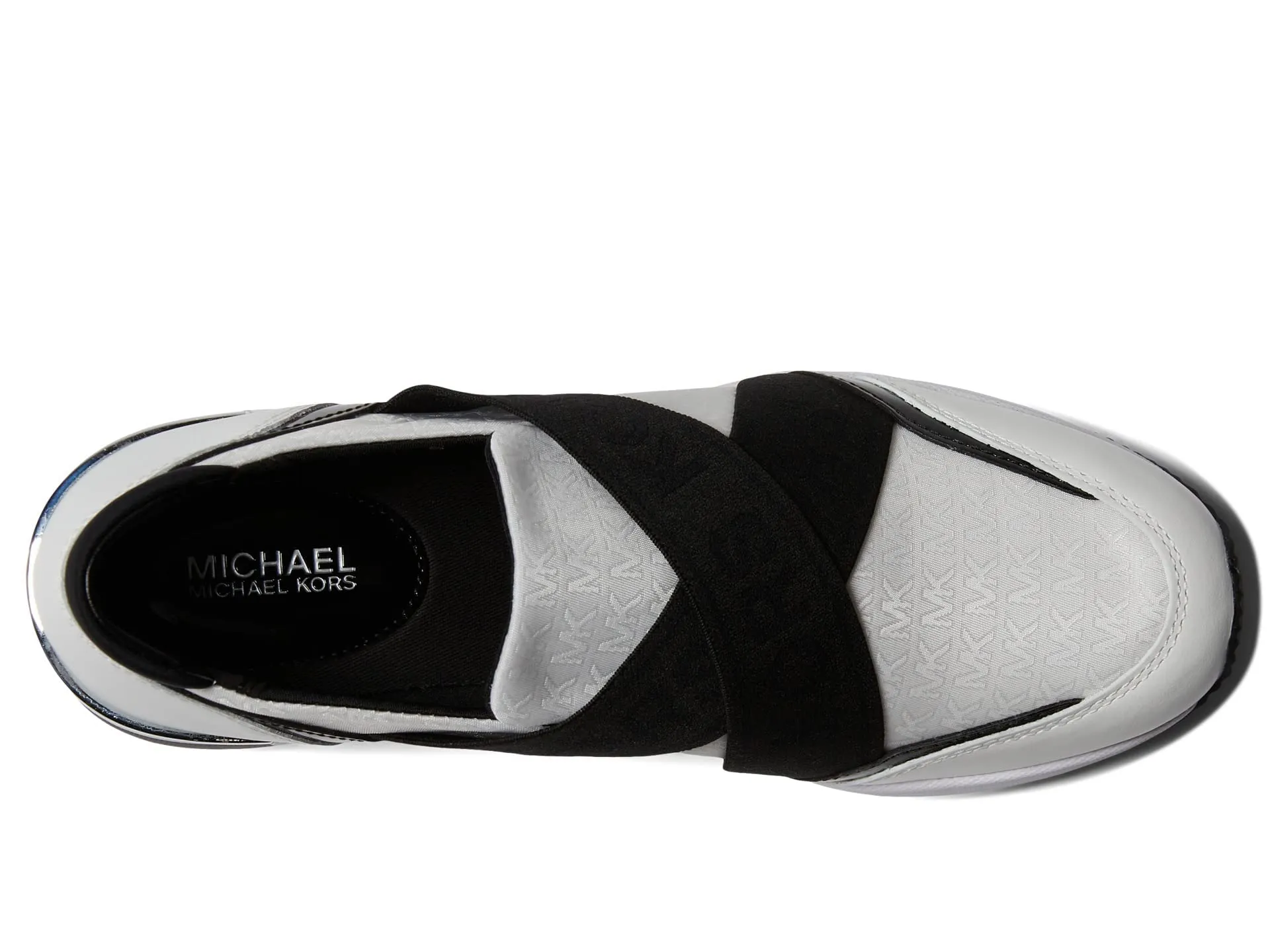 Michael Kors Geena Slip-On Trainer Optic White 8 M