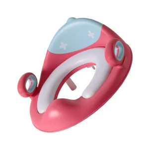 Milisten Toilet Training Seat for Boys and Girls Baby Toilet Trainer Safety Handles Easy to Clean