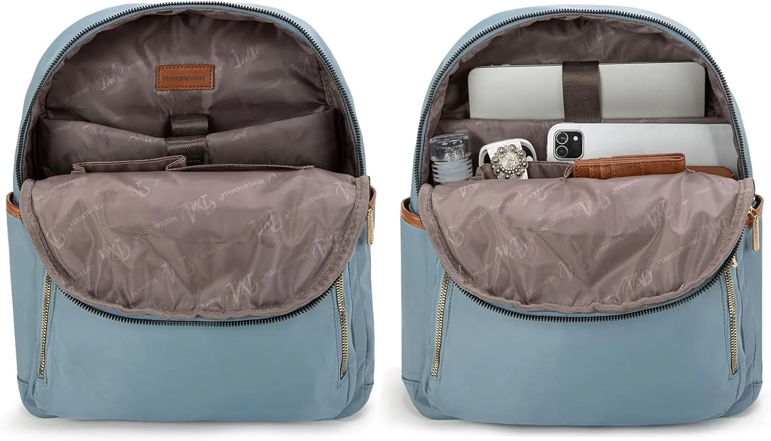 Montana West Medium Backpack for Women Lightweight Backpack Purse Casual Daypack for 13-Inche Laptop