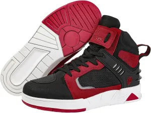 Motorcycle Leather Boots,Street Riding Shoes,Anti-Slip Side Zipper Shoes for Men and Women