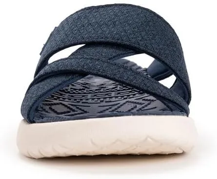 MUK LUKS Women's Sassy Cross-Over Sandal