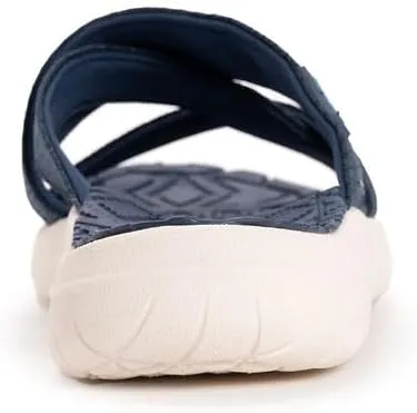 MUK LUKS Women's Sassy Cross-Over Sandal