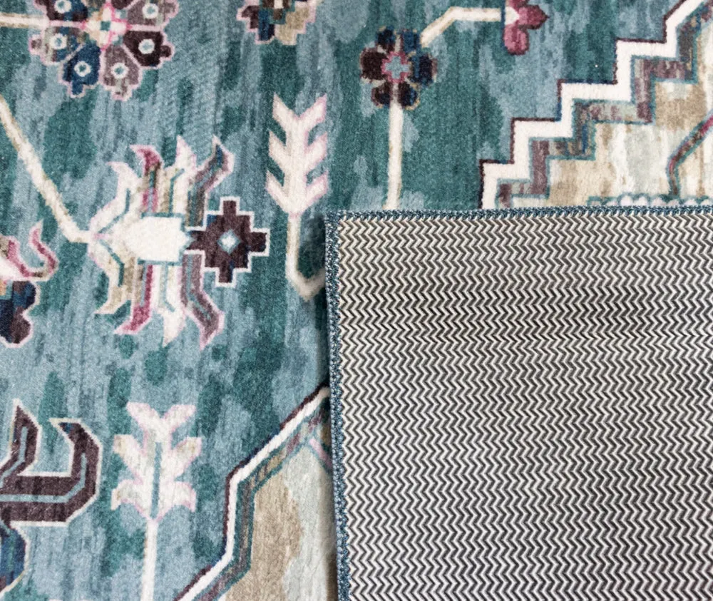 Multi-Colour Vintage Area Rug