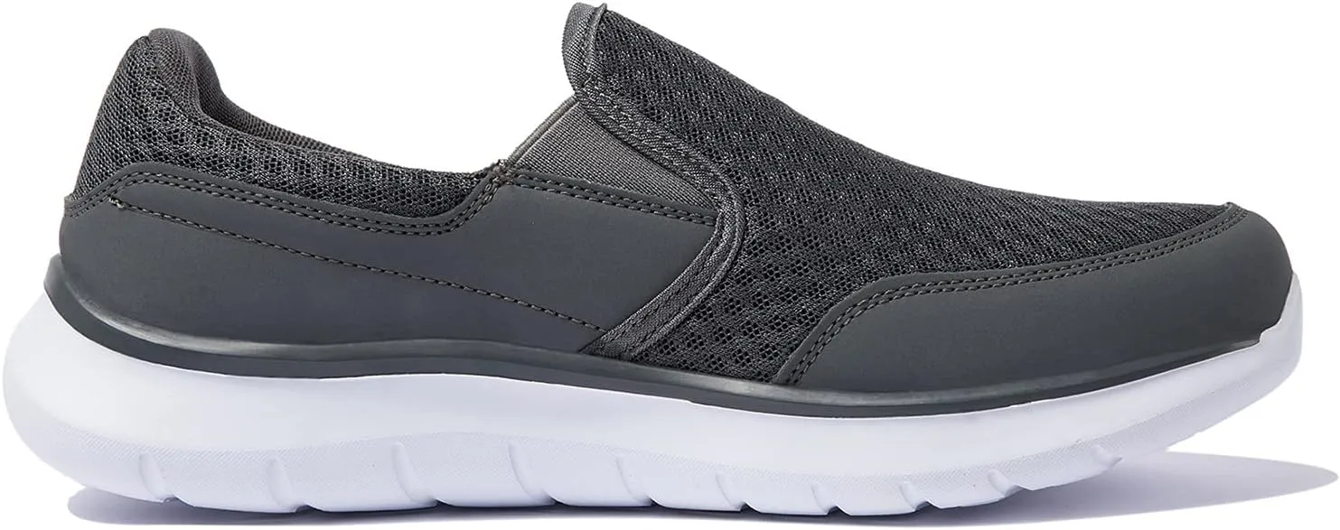 NewDenBer Sport Men's Casual Lightweight Slip-On Walking Shoe Sneakers