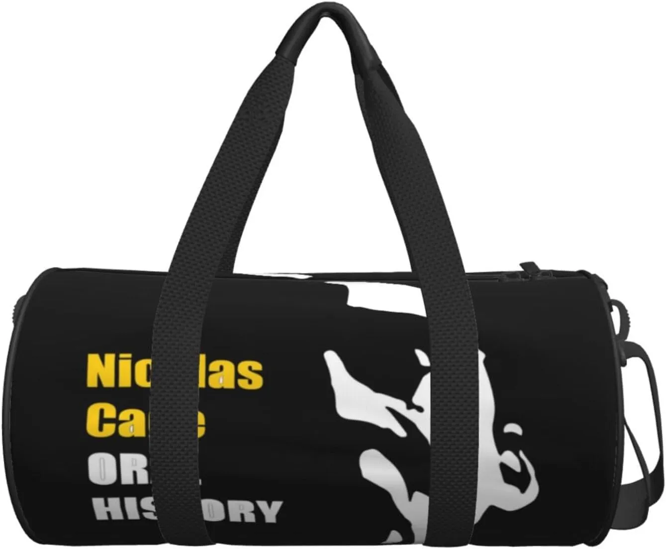 Nic-olas Cage Gym Bag for Women and Men, Gyms Waterproof Dufflebag Lightweight Carryon Gymbag