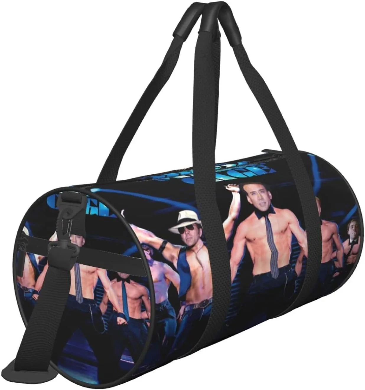 Nic-olas Cage Gym Bag for Women and Men, Gyms Waterproof Dufflebag Lightweight Carryon Gymbag