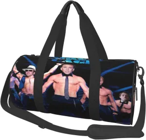 Nic-olas Cage Gym Bag for Women and Men, Gyms Waterproof Dufflebag Lightweight Carryon Gymbag