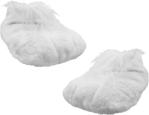 Nicky Bigs Novelties Adult Costume Accessory Big Giant Funny Feet Slippers Caveman Feet Shoe Covers Beige