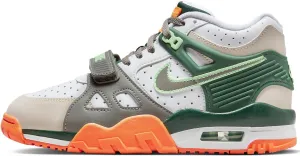 Nike Air Trainer 3 Big Kids' Shoes (FZ3555-323, Fir/Light Orewood Brown/White/Flat Pewter) Size 6