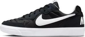 Nike Men's NSW Tiempo Trainer Black/White/Gum Med Brown Training Shoe 11 Men US