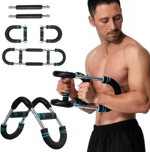 NOAOVO Twister Arm Trainer, Adjustable Resistance Twister Arm Exerciser Chest Exerciser for Men, Portable Chest Workout Equipment Arm Trainer for Men