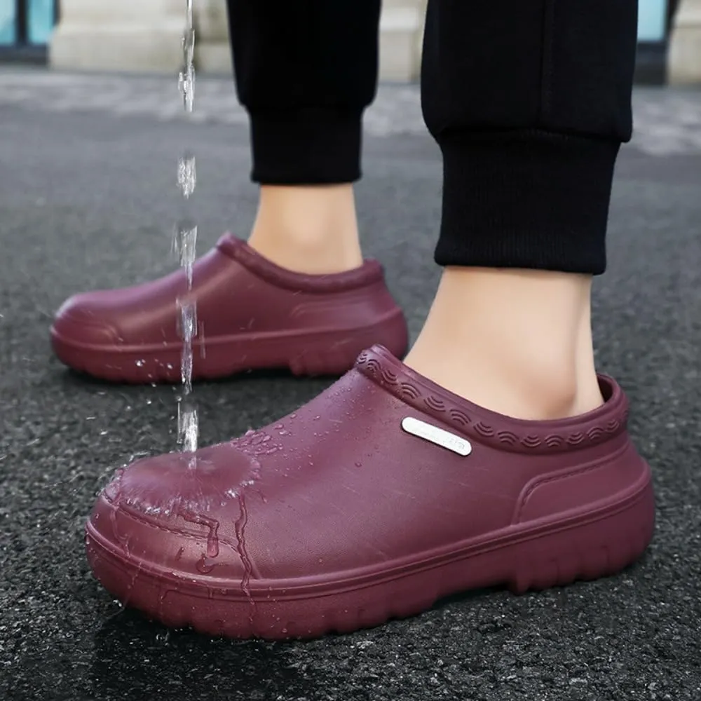Non Slip Chef Shoes for Men，for Men with Removable Insole ，Lightweight Breathable Mens Food Service Chef Shoes ，for Kitchen, Chef, Restaurant
