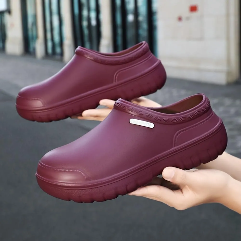Non Slip Chef Shoes for Men，for Men with Removable Insole ，Lightweight Breathable Mens Food Service Chef Shoes ，for Kitchen, Chef, Restaurant