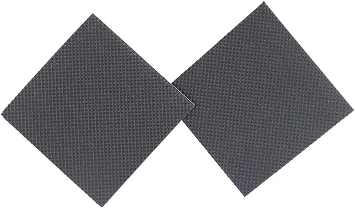 Non Slip Shoe Pads Square High Heel Stickers Wear Resistant Adhesive Slip Decals for Women Black for High Heels and Boots