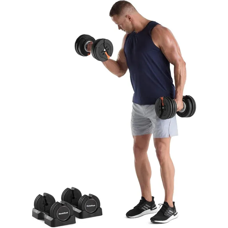 NordicTrack Select-a-Weight Adjustable Dumbbells