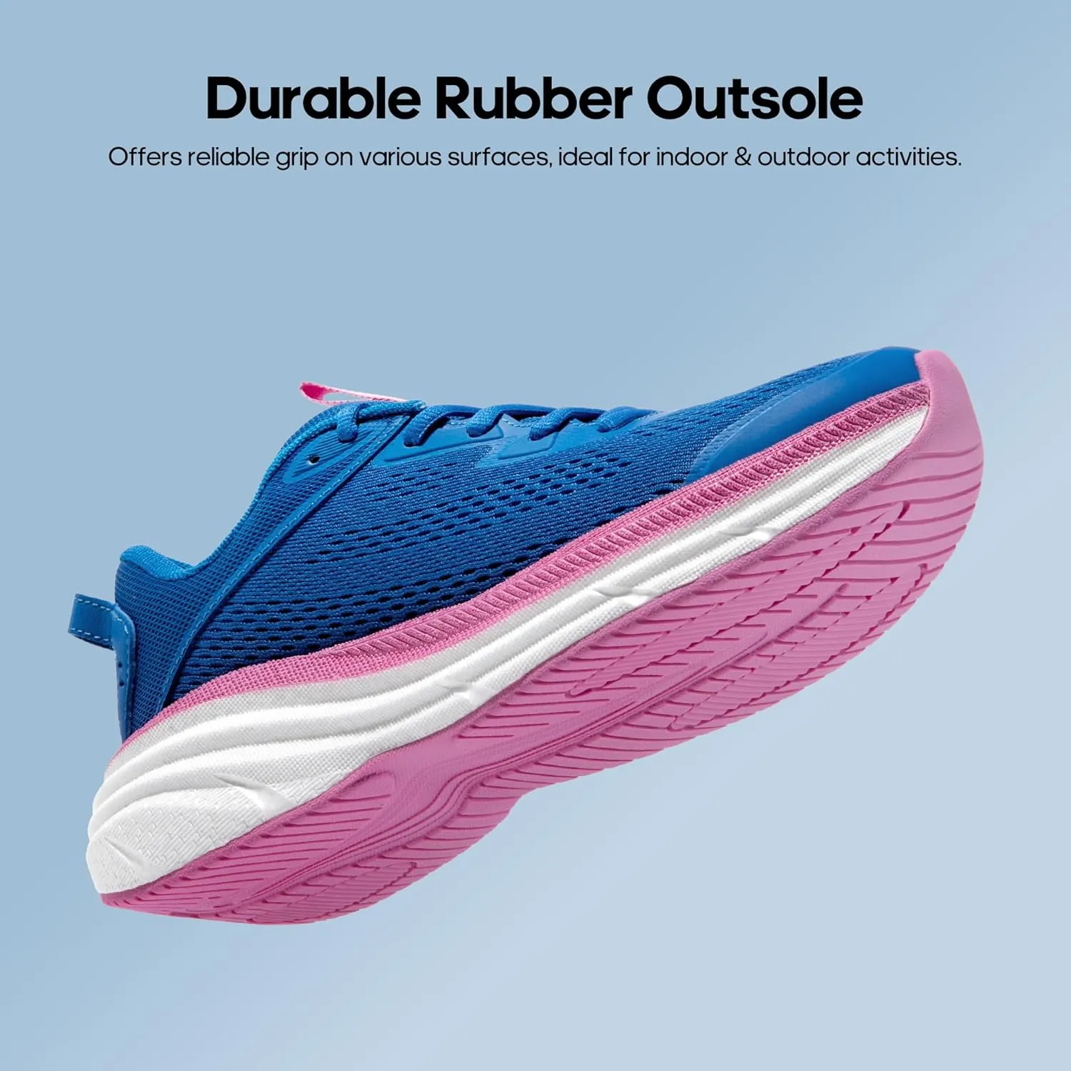 NORTIV 8 Women's Running Walking Tennis Shoes FlexLife Comfortable Cushioning Non-Slip Breathable Athletic Gym Workout Cross Trainer Jogging Sneakers