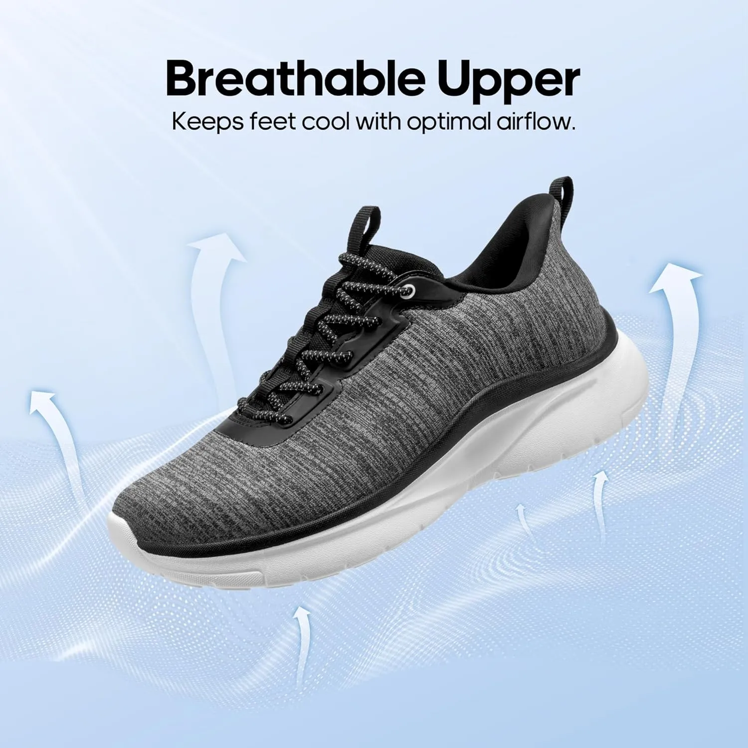 NORTIV 8 Women's Slip on Walking Shoes Tennis Lightweight Gym Sneakers ActiveFlow Workout Breathable Hands-Free Cross Trainer Comfortable Fashion Sneakers