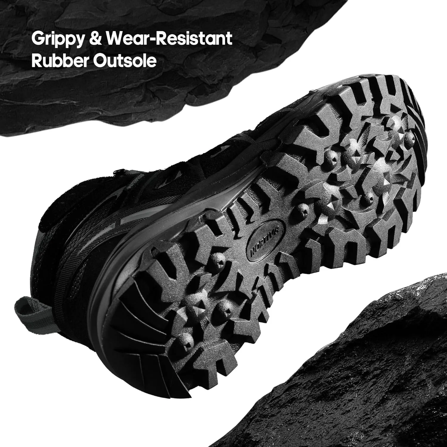 NORTIV 8 Women's Waterproof Hiking Boots Outdoor Trekking Camping Trail Hiking Boot