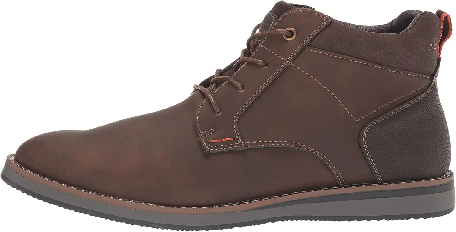 Nunn Bush Men's Dc Circuit Plain Toe Chukka Boot with Memory Foam