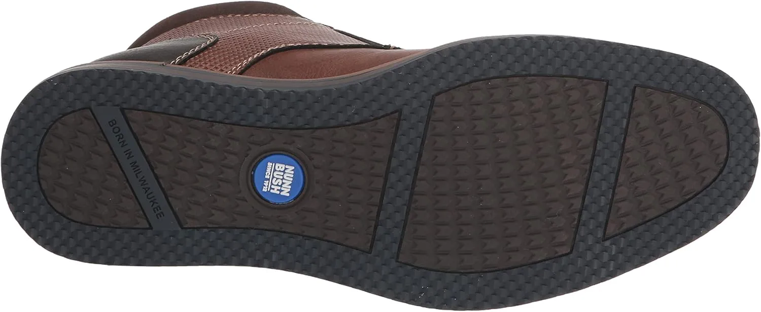 Nunn Bush Men's Dc Circuit Plain Toe Chukka Boot with Memory Foam