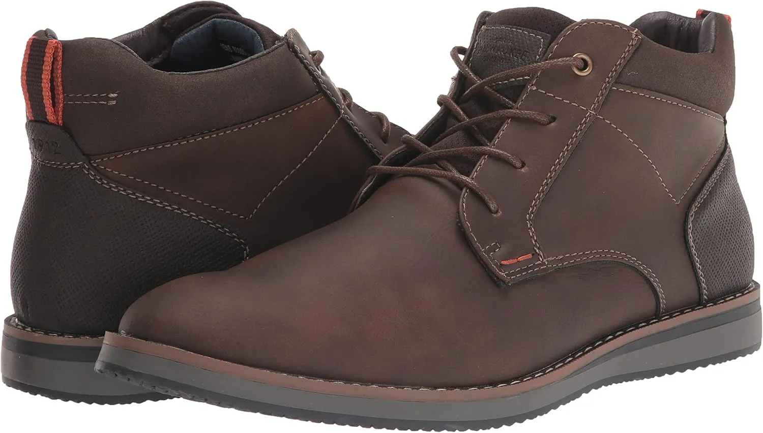 Nunn Bush Men's Dc Circuit Plain Toe Chukka Boot with Memory Foam