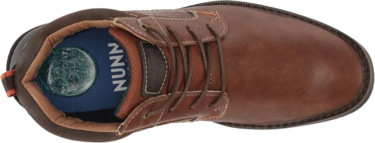 Nunn Bush Men's Dc Circuit Plain Toe Chukka Boot with Memory Foam