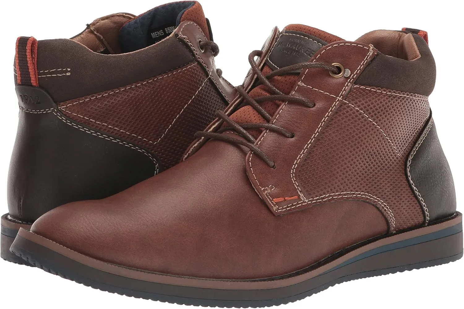 Nunn Bush Men's Dc Circuit Plain Toe Chukka Boot with Memory Foam