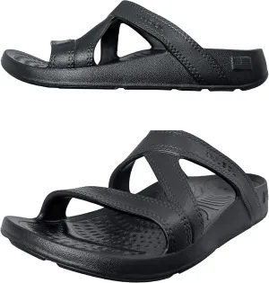 NUUSOL Women Hailey Slide, Lightweight EVASOL Foam Footwear