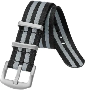 Nylon Watch Band 18mm 20mm 22mm Military Fashion Adjustable Watch Straps with Stainless Steel Buckle Include Tools