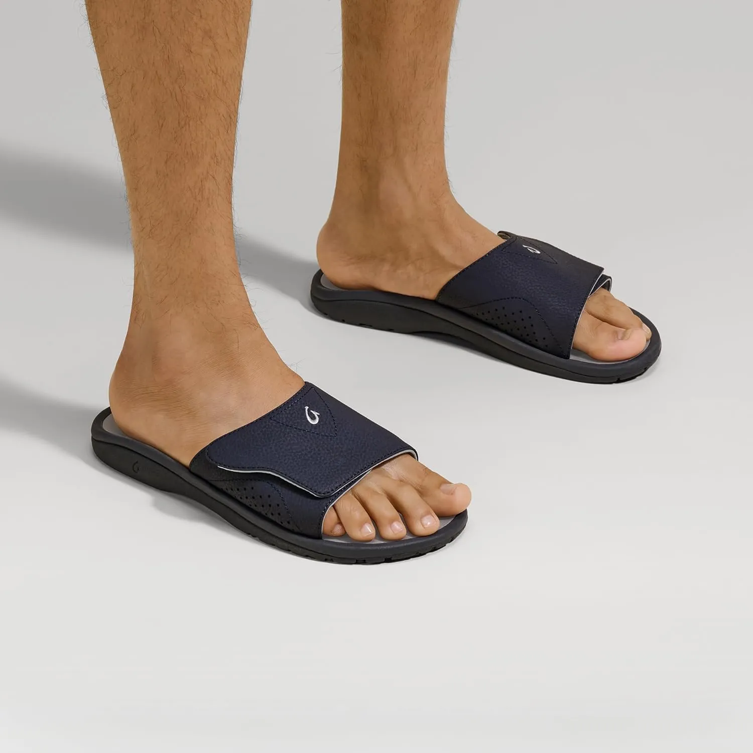 OLUKAI Nalu Slide Men's Versatile Slide Sandals, Water-Friendly & Adjustable Straps, Lightweight & Durable, All-Day Comfort & Support