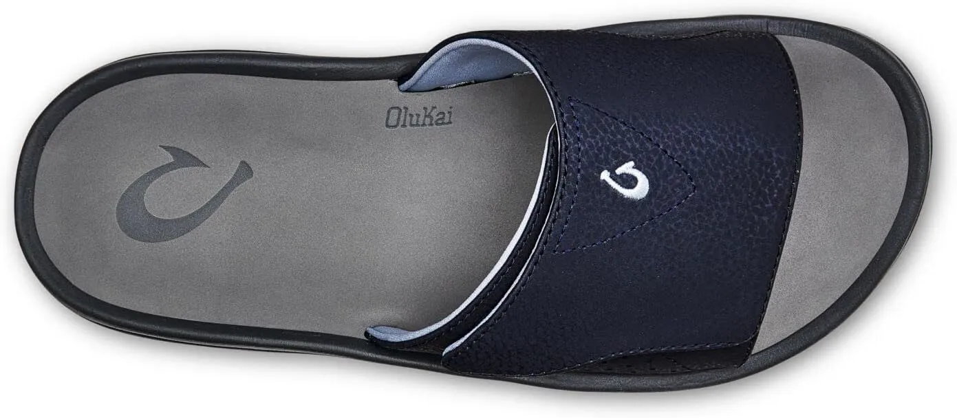 OLUKAI Nalu Slide Men's Versatile Slide Sandals, Water-Friendly & Adjustable Straps, Lightweight & Durable, All-Day Comfort & Support