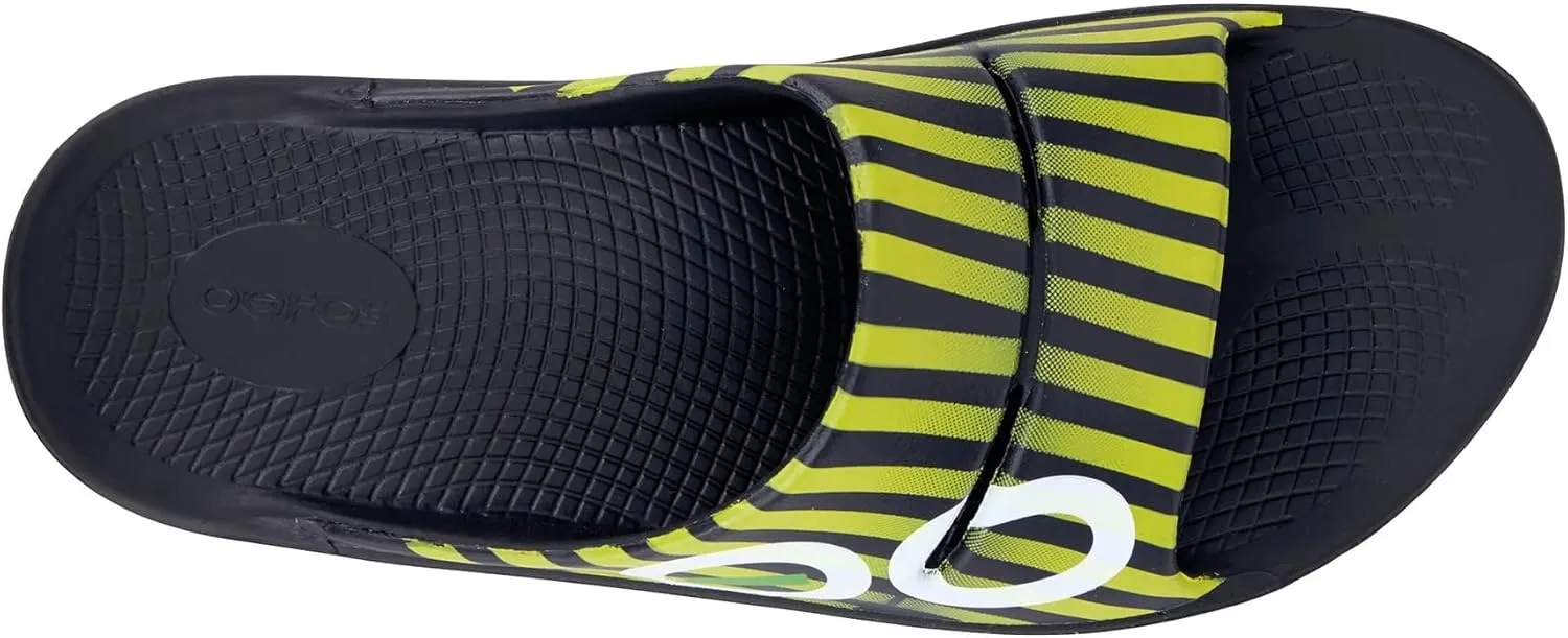 OOFOS OOahh Slide - Lightweight Recovery Footwear - Reduces Stress on Feet, Joints & Back - Machine Washable