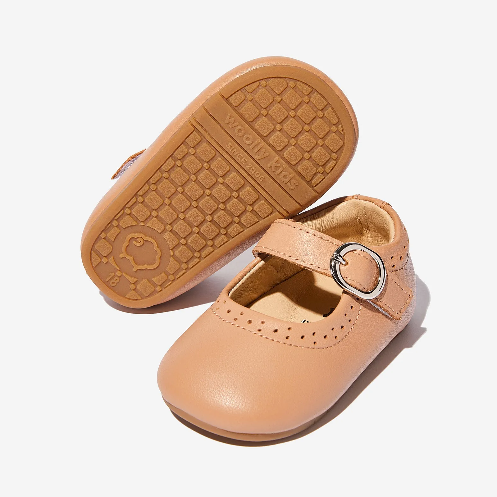 Ophelia Flat - Cocoa Brown