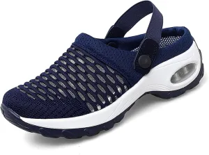 Orthopedic Clogs for Women, Women's Orthopedic Clogs with Air Cushion Support to Reduce Back & Knee Pressure, Slip-on