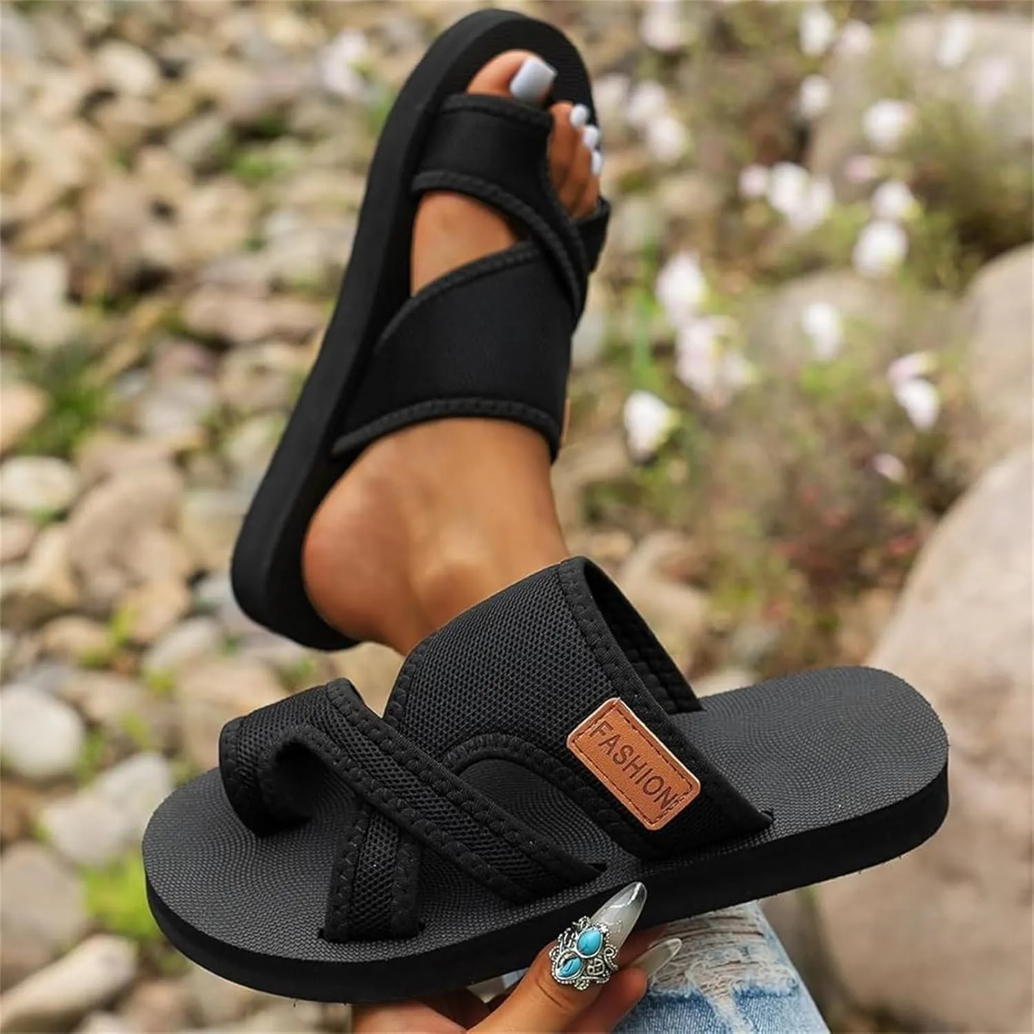 Orthopedic Sandals for Women 2025 Summer Casual Open Toe Beach Vacation Shoes Trendy Comfortable Arch Support Sandal