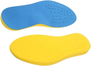 Orthotic Insoles for Arch Support Correction Cushions for Type Legs Comfortable Shoe Pads for Improved Stability Motion Control for Casual Shoes