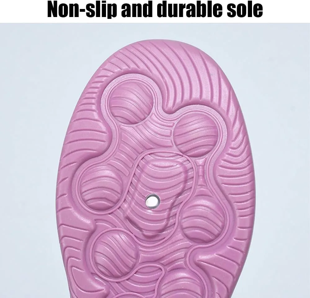 Orthowalkway Womens Shoes, Women's Comfortable Breathable Knitted Sneakers, Orthopedic Slip-On Lightweight Flat Soft Shoes
