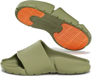 Outdoor Slide Sandals, Non Slip Summer Slippers for Women and Men, Indoor Lightweight House Shower Shoes