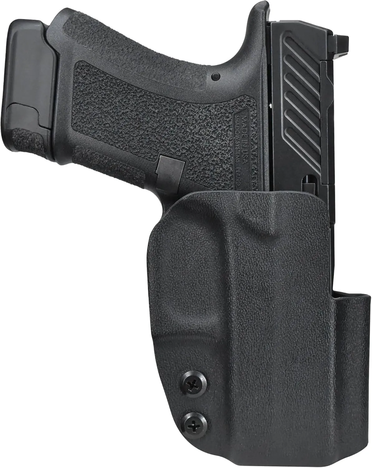 OWB Classic Clip-On Holster Fits Shadow Systems CR920 Combat Outside The Waistband Carry Gun Holster Kydex American Made Durable Lightweight Carry Gear