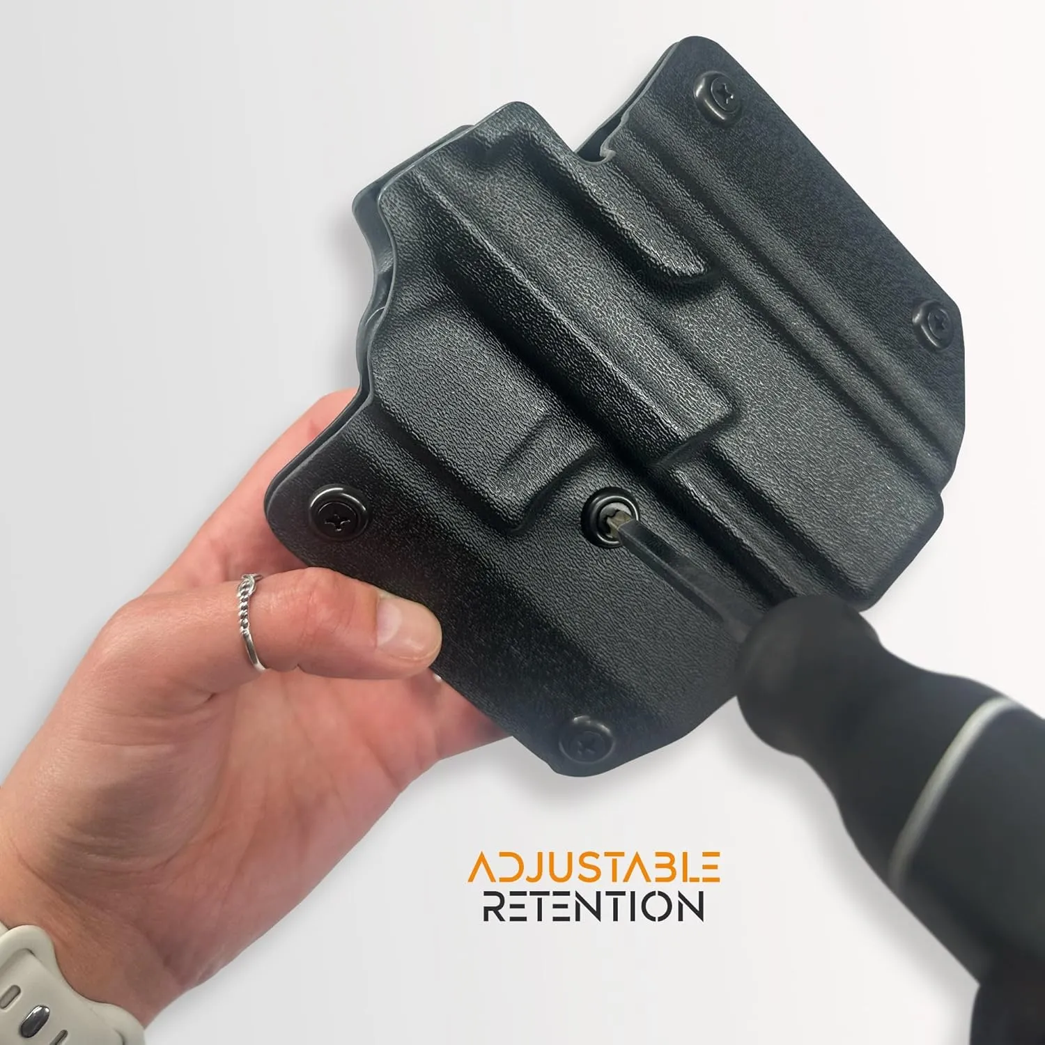 OWB Concealment Holster Fits Wilson Combat SFX9 4'' Outside The Waistband Kydex Gun Holster American Made Durable Lightweight Concealed Carry Gear