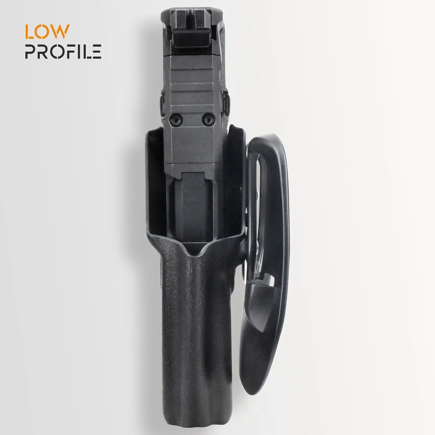 OWB Paddle Holster Fits Shadow Systems MR920 Outside The Waistband Carry Gun Holster Kydex American Made OWB with Paddle Attachment