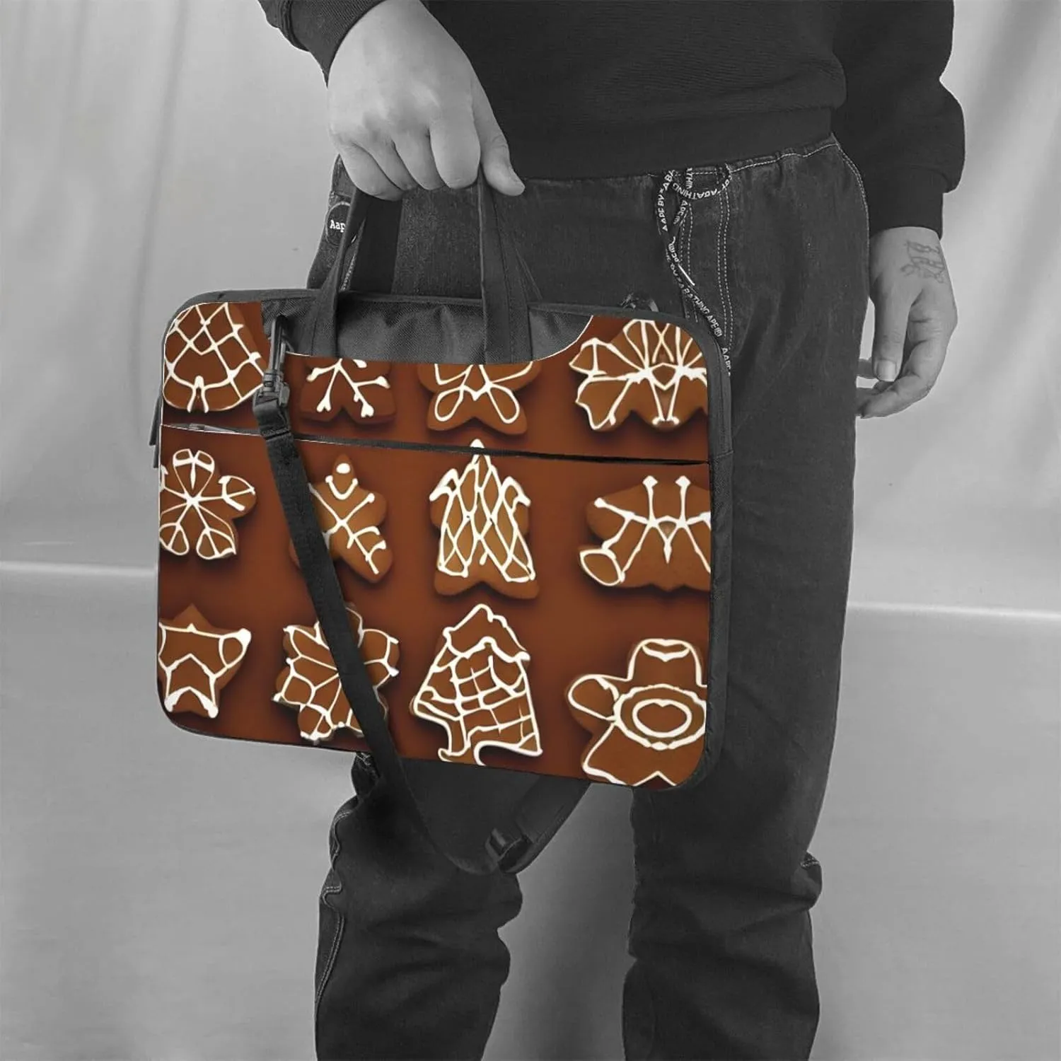 Paris Eiffel Tower Stylish And Lightweight Laptop Messenger Bag,Handbag,Briefcase,Perfect For Business Travel