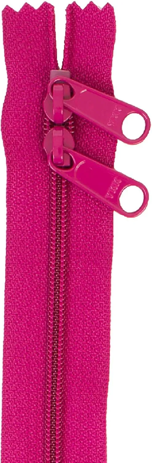 Patterns ByAnnie Handbag Zipper 40in Crazy Plum-Double-Slide, 40"